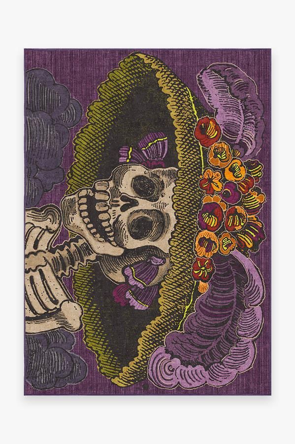 Jose Posada Calavera Catrina Rug