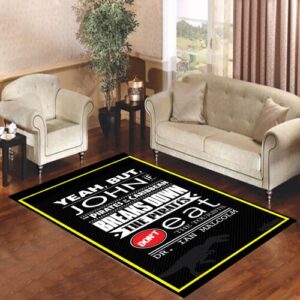 Jurassic Park Quotes Living room carpet rugs