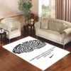 Just Do it Thinking Brain Living room carpet rugs