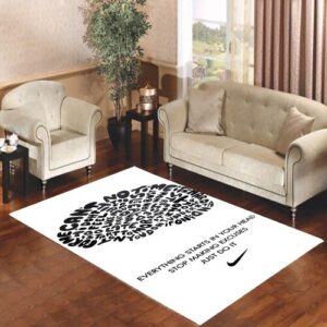 Just Do it Thinking Brain Living room carpet rugs