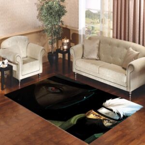 Kakashi Naruto Cartoon Living room carpet rugs