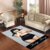 Katy Perry topless Living room carpet rugs