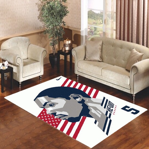 Kevin Durant white Living room carpet rugs