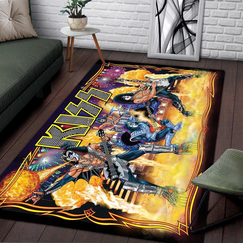 Kiss Band Matting Area Rug