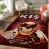 Kiss - Rock Band Rug Carpet / Area Rug Carpet - Music Floor Rug Carpet Home Decor
