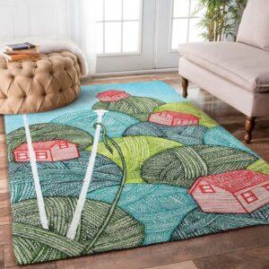 Knitting Yarn Rug Carpet