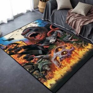 Kong-Skull Island Area Rug Carpet - Floor Rug Carpet - Movie Home Decor