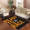 Ktm Ready To Race black orange Living room carpet rugs