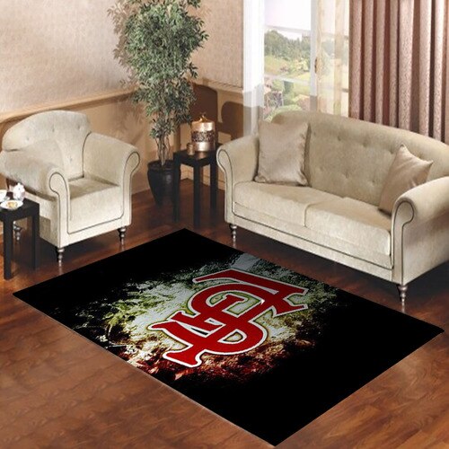 LST LOGO BASEBALL Living room carpet rugs