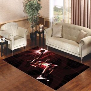 Lebron James biohazard Living room carpet rugs