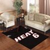 Lebron James jersey 6 Living room carpet rugs