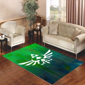 Legend Of Zelda Logo Living room carpet rugs