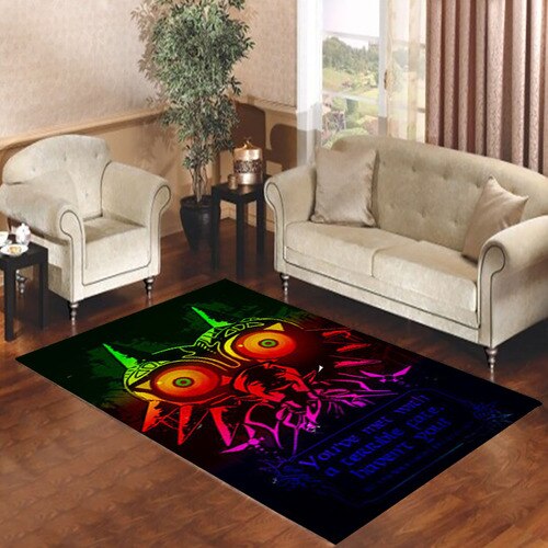 Legend Of Zelda Quote Living room carpet rugs