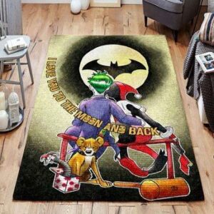 Legends Joker & Harley Quinn Area Rug - Movie OP99354 Rug Carpet