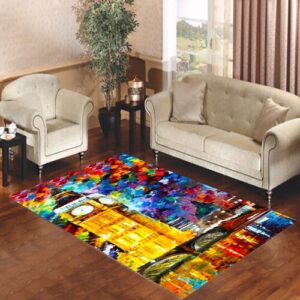 Leonid Afremov Big Ben London Living room carpet rugs