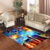 Leonid Afremov Painting Misty Mood Living room carpet rugs
