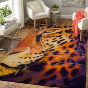 Leopard Area Rug Carpet Floor