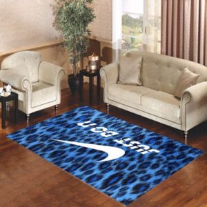 Leopard Just Do it Living room carpet rugs