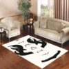 Lexa Back Tattoo The 100 Living room carpet rugs