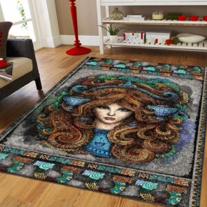 Libra Zodiac Rug Carpet