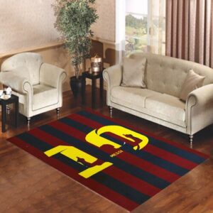 Lionel Messi Fan Art Minimalist Living room carpet rugs