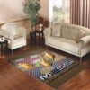 Lionel Messi honeycomb Living room carpet rugs