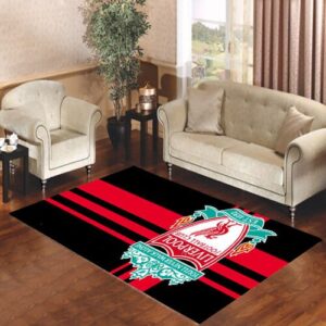 Liverpool Fc Logo Design Living room carpet rugs