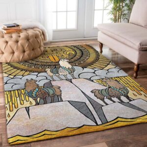 Llamas Rug Carpet