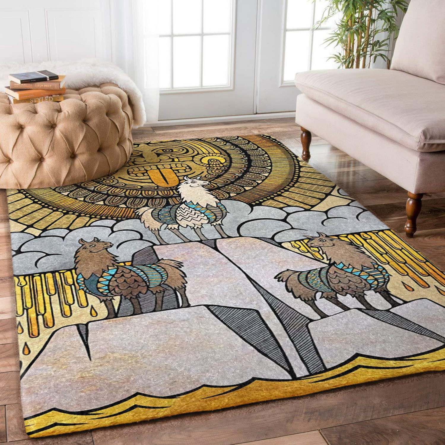Llamas Rug Carpet