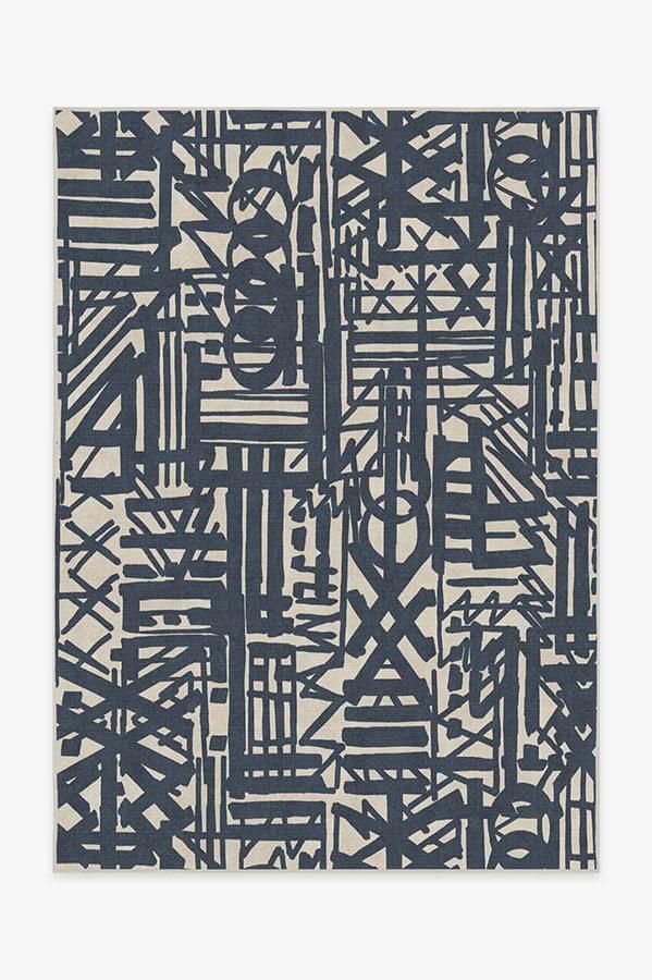 Lokal Slate Blue Rug Carpet