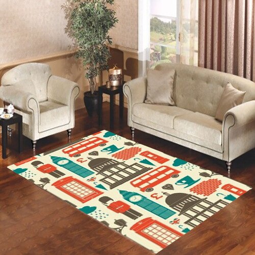 London Landmarks Living room carpet rugs