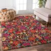 Loop Hooked Wendys Garden Rug