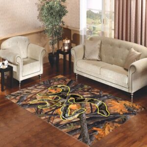 Love Browning Deer Camo Boy Living room carpet rugs