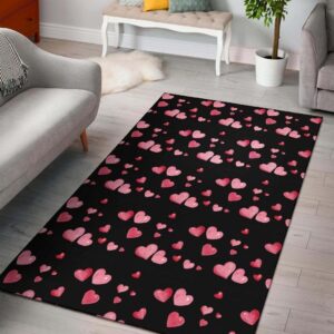 Love Heart Area Rug Carpet Carpets