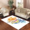 Love Heart Tatoo Living room carpet rugs
