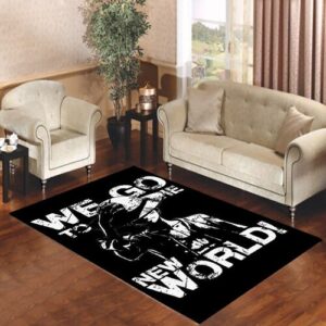 Luffy We Go to The New World Living room carpet rugs