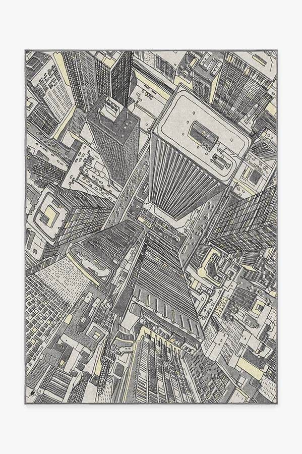 Lux Grey Rug Carpet