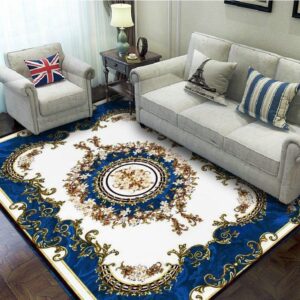 Luxurious Floral Rug Carpet