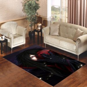 MADARA UCHIHA WITH MASK Living room carpet rugs