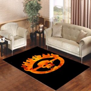 Mad Max Skull Living room carpet rugs