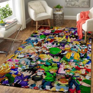 ManGa Fans Gragon Ball Area Rug Carpet