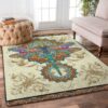 Mandala Dragonfly Rug Carpet