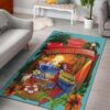 Margaritaville Decor Baby Blue Parrot Area Rug Carpet Carpets