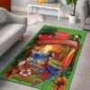 Margaritaville Lime Green Parrot Area Rug Carpet Carpets