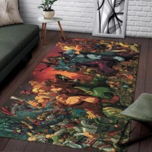 Masters of the Universe Area Rug Carpet - Floor Rug Carpet -  Movie Home Decor