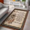 May The Stars Carry Your Sadness Away Native American Area Rug Carpet
