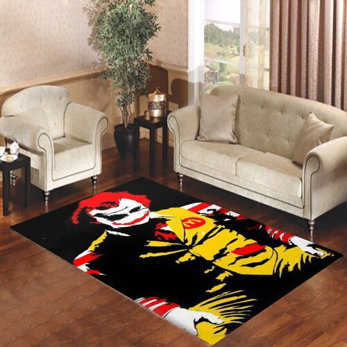 Mc Donalds Joker Living room carpet rugs