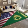 Army Rank Rug Carpet