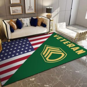 Army Rank Rug Carpet