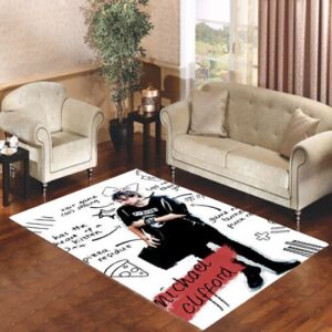 Michael Clifford 5 Seconds Of Summer Funny Living room carpet rugs